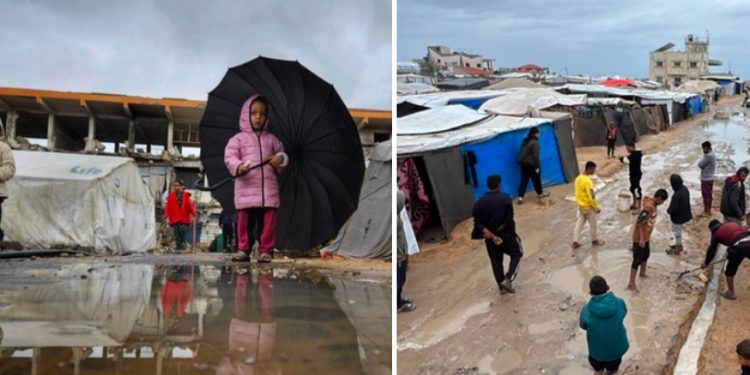 Humanitarna kriza u Pojasu Gaze: Zima i obilne kiše donosi dodatne probleme iscrpljenom stanovništvu