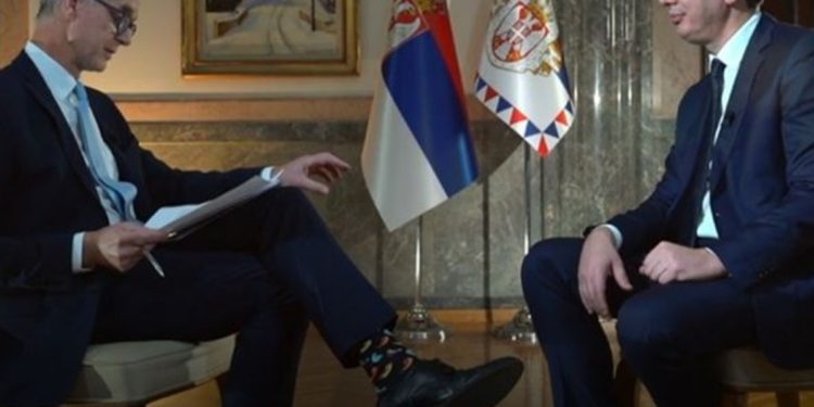 Vučić na “Hard Talku”: Iznenađenje i odgovori na teška pitanja o ideji velike Srbije, Srebrenici i Dodiku