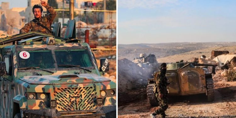 Sirijska nacionalna armija zauzima gradove , Asad pobjegao za Rusiju