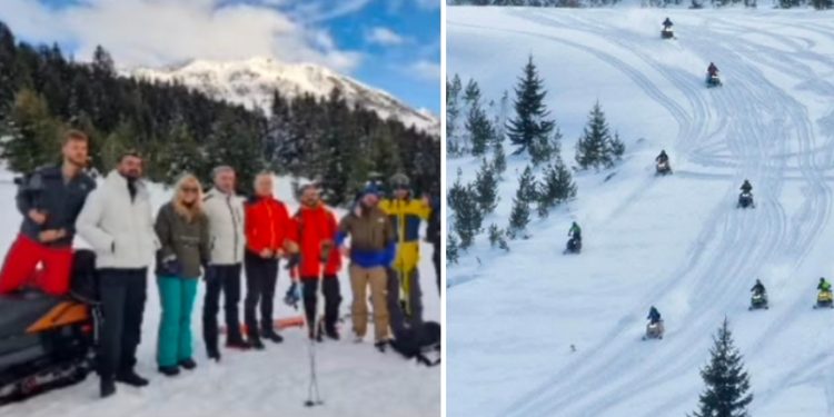 Rožaje- Snimanje na lokaciji budućeg ski centra na Štedimu: Kadrovi koji oduševljavaju