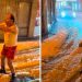 Novopazarac u šorcu i podmajci igrao na snijeg, pratioci oduševljeni