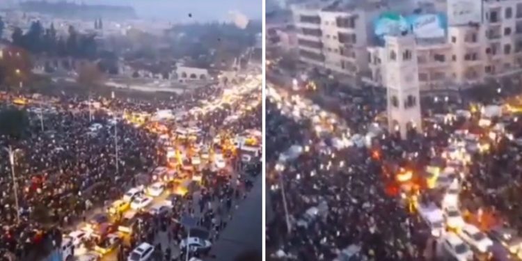 Radost građana Damaska i cijele Sirije, slavlje na ulicama i rušenje kipova
