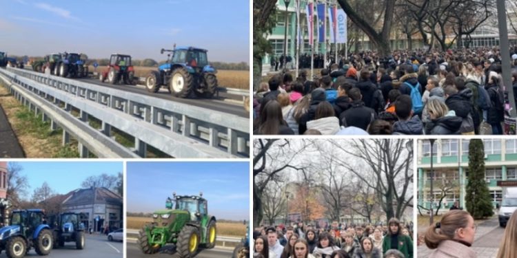 Poljoprivrednici najavljuju proteste i blokade: Traže smjene nadležnih i premijera. Pidrška studentima