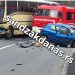 Teška saobraćajna nesreća na Ibarskoj magistrali: Djeca u autobusu, vozač automobila teško povrijeđen