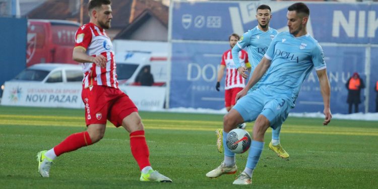 Crvena zvezda pregazila i ponizila fudbalere Novog Pazara: Nevjerovatnih 7:1 u gostima!
