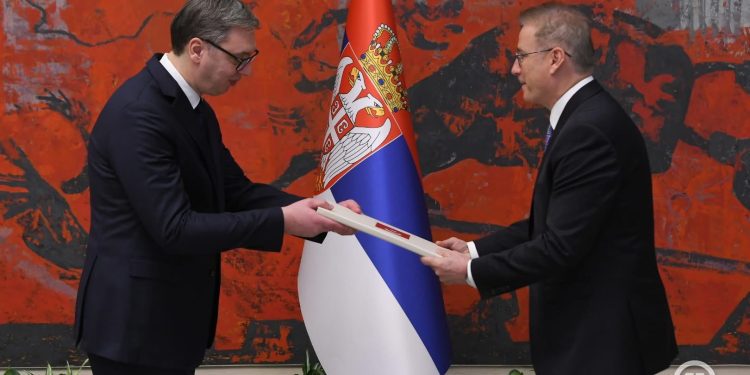 Predsjednik Srbije Aleksandar Vučić primio novog ambasadora Turske Ilhana Saygilija