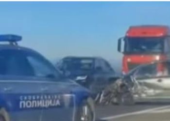 Saobraćajna nezgoda sa Ministrom odbrane Bratislavom Gašićem, udes na Ibarskoj magistrali