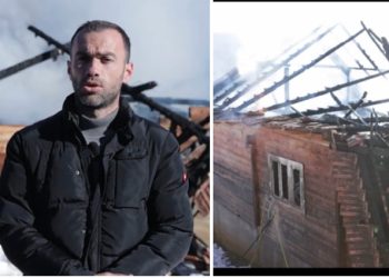 Požar uništio dom šestočlane porodice Nurković: Podrška zajednice ne izostaje