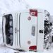 Teška saobraćajna nesreća u Južnom Sandžaku, snježna mećava doprinjela prevrtanju školskog autobusa