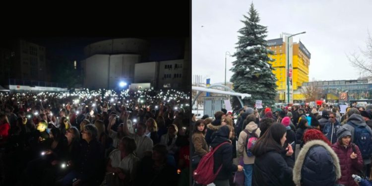 Protesti studenata u Sarajevu i Banjaluci: Podrška Kolegama iz Srbije