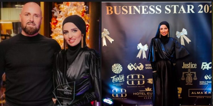 Mahira Hajdarpašić: Inspiracija i uspjeh nagrađeni Biznis Zvijezdom Business Star 2024.