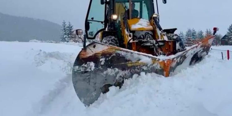 Ledeno jutro u Karajukića Bunarima: Pešterski Sibir pokazuje snagu zime