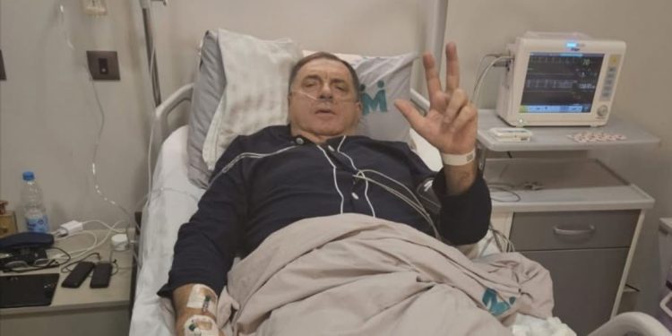 Medicinsko vještačenje Milorada Dodika: Trenutno nije sposoban za suđenje zbog proljeva i čvrste stolice