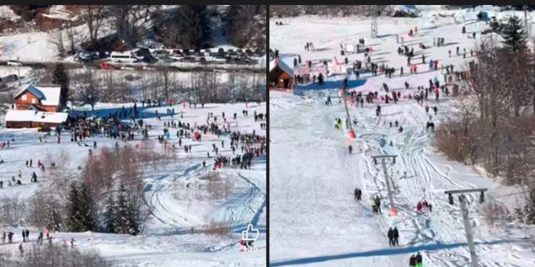 Ljubitelji zimskih sportova uživaju u prelijepom ambijentu Hajle VIDEO