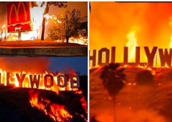 Požar u Los Anđelesu: Gori brdo Hollywood, Mc Donalds i desetine hiljada objekata