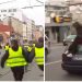 Auto odnijelo djevojku na trotoaru za vrijeme protesta u Beogradu VIDEO