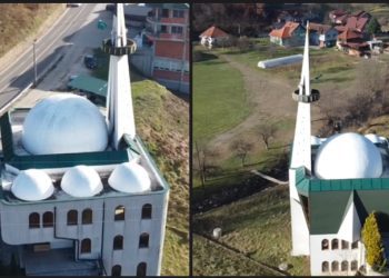 Džamija u Bajevici kod Novog Pazara poznata po neobičnoj arhitekturi