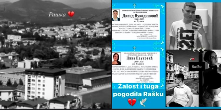 Dvodnevna žalost u opštini Raška zbog smrti troje mladih