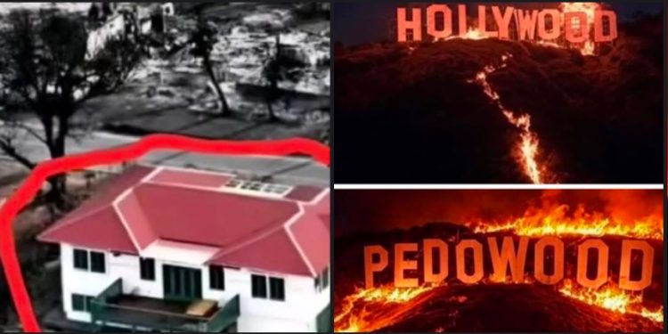 Holivud i njegove zvijezde pretrpeli ogromne štete, jedan objekat ostao netaknut