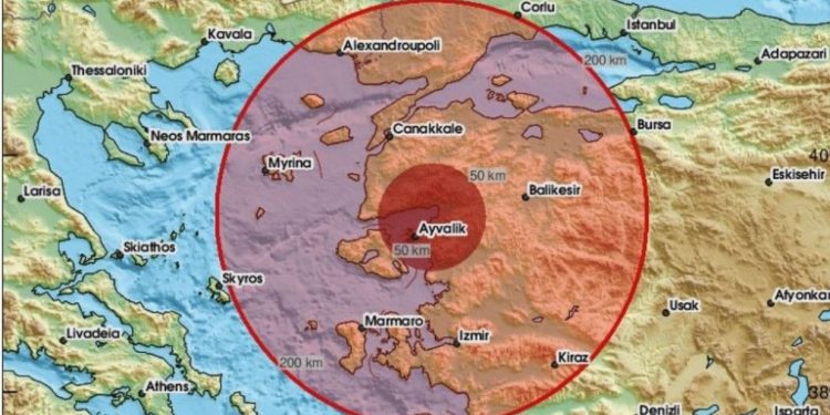 Zemljotres u zapadnoj Turskoj, osjetio se do Grčke