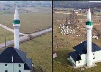 Koštampoljska ravnica počinje selom Glogovik, a u njemu lijepa džamija