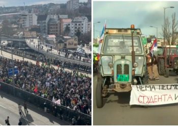 24-časovna blokada Autokomande: Podrška sa svih strana, stigli bajkeri i poljoprivrednici