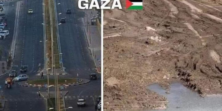 Razmere agresije Izraela: Prije i poslije napada