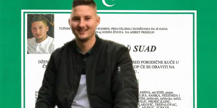 BiH i Cazin ogrnula velika tuga: Na ahiret preselio Suad, nije upoznao tek rođenog sina