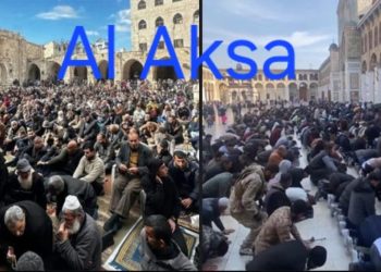 Radist Palestinaca za vrijeme džume namaza u dvorištu Al Aksa VIDEO