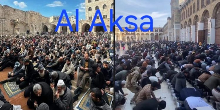 Radist Palestinaca za vrijeme džume namaza u dvorištu Al Aksa VIDEO