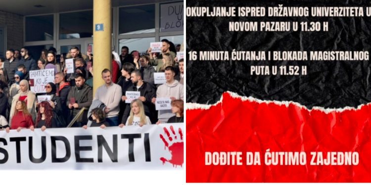 Novi Pazar: Studenti najavili blokadu magistrale, pozivaju građane da im se pridruže