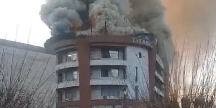 Požar u Novopazarskoj Banji: Restoran Titanik na Poslednjem Spratu Akva Termale
