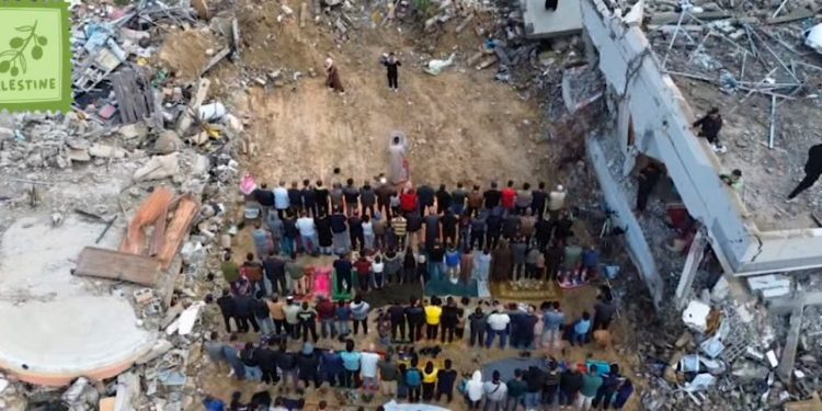 Džuma-namaz u Postratnoj Gazi: Ili u ruševinama džamija ili na otvorenom