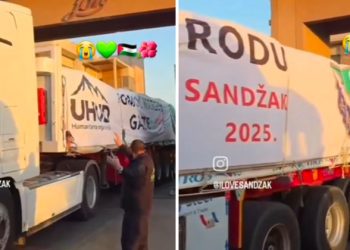 Pomoć narodu Palestina iz Sandžaka stigla u Pojas Gaze VIDEO