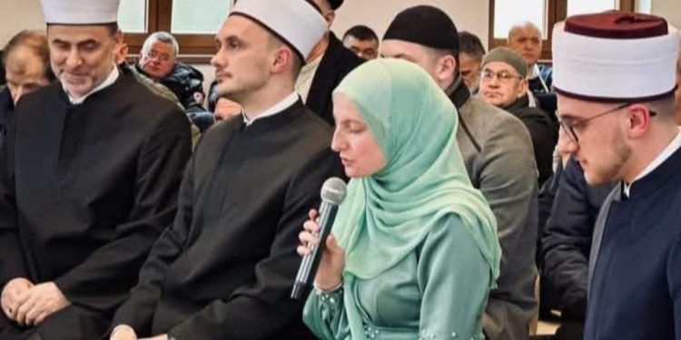 Još jedan Hafiz Kur’ana časnog, Vahida Jusić se pridružila braći hafizima Halidu i  Abdulvahidu