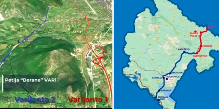 Projektovanje i izgradnja Autoputa Andrijevica – Boljari, pogledajte snimak trase