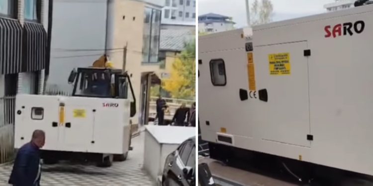 Humanitarna donacija Envera Tutića: Novi agregat za Dom zdravlja u Tutinu