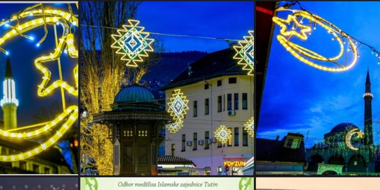Sarajevo spremno dočekuje Ramazan, grad ukrašen rasvjetom