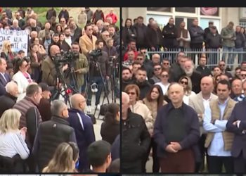 Građani Ulcinja protestovali zbog najave Vlade da proda Veliku plažu Arapima