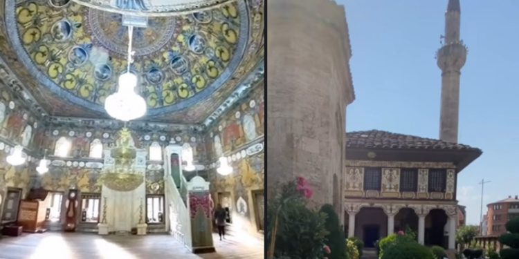 Šarena ili Oslikana džamija u Tetovu, izgradile je dvije sestre i pravi je dragulj osmanske arhitekture