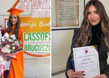 Ponos Rožaja i Crne Gore: Hadžera Dedeić najbolja studentkinja Pravnih nauka