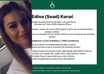 Tuga u dijaspori i Sandžaku: Prerani odlazak Edine Korać (25)