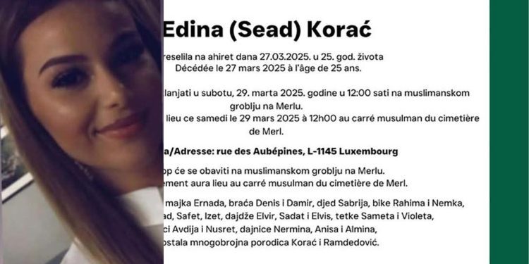 Tuga u dijaspori i Sandžaku: Prerani odlazak Edine Korać (25)