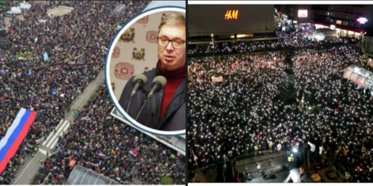 Studenti na protestu u Nišu poslali poruku Vučiću: Nećemo se umoriti, novi skup u Beogradu