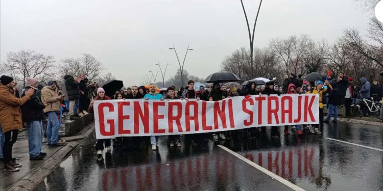 Danas je drugi generalni štrajk na poziv studenata, učenika i drugih društvenih grupa