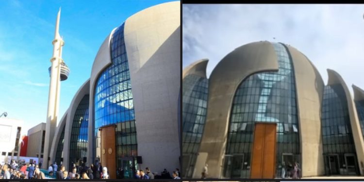 Pogledajte snimak prelijepe džamije u Kelnu VIDEO