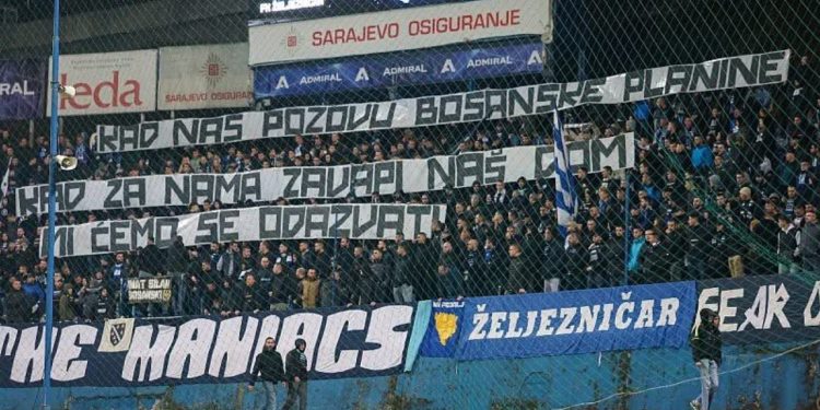 Derbi utakmica Željezničar i Borac: Remi uz snažnu poruku navijača