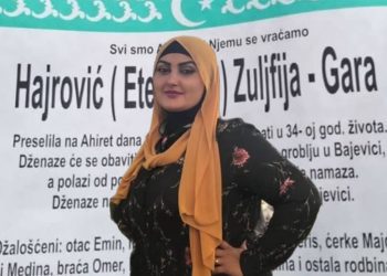 Tuga u Sandžaku: Prerani i iznenadni odlazak Zuljfije Gara Hajrović