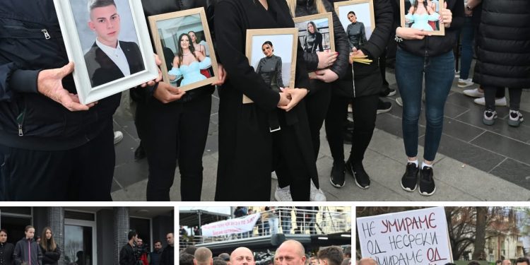 Protesti u Kočanima eskalirali: uništen kafić i napadnuta zgrada općine
