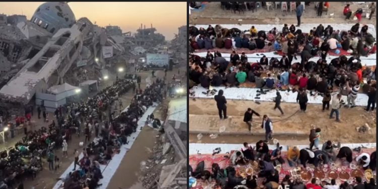 Još jedan humanitarni iftar u Gazi VIDEO